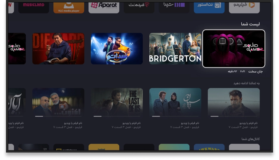 netbox luncher your list