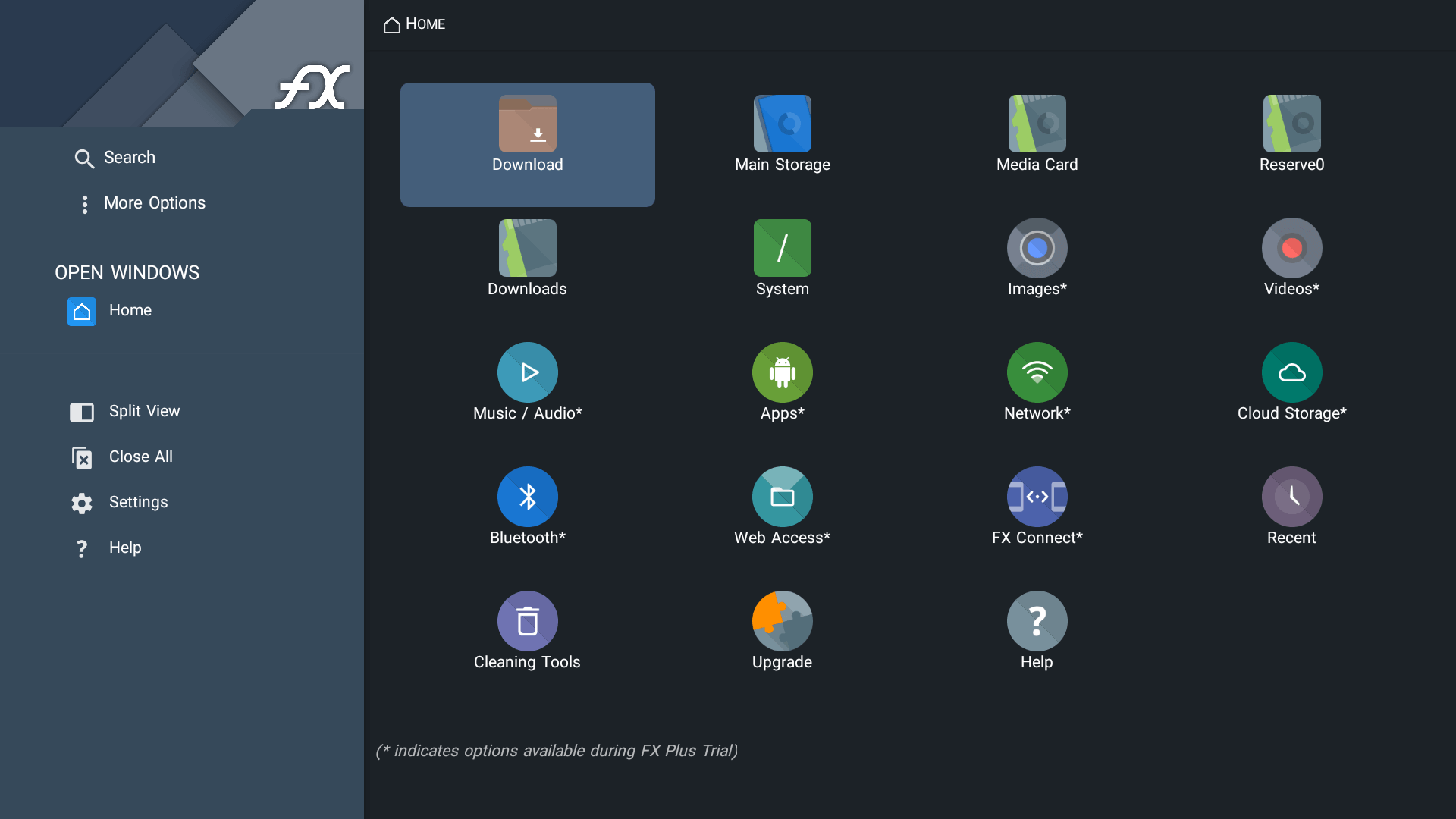 اپلیکیشن FX File Explorer