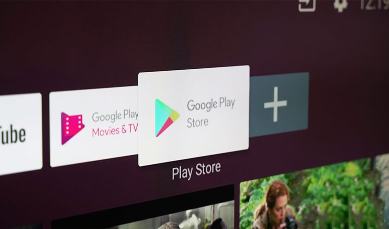 نصب برنامه روی تلویزیون با گوگل پلی