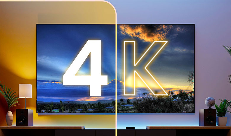 فرق تلویزیون اسمارت با 4k