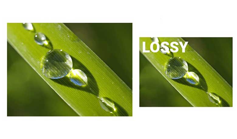 فشرده سازی تصویر با اتلاف Lossy