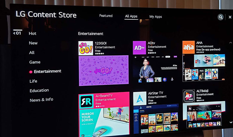 ال جی کانتنت استور