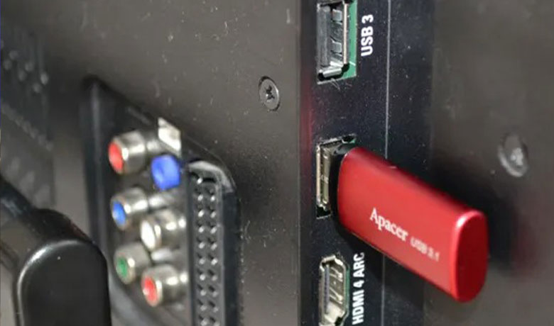 نصب برنامه روی تلویزیون ال جی با فلش