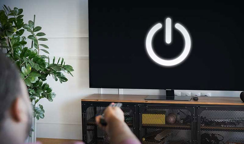 خاموش شدن تلویزیون اسنوا