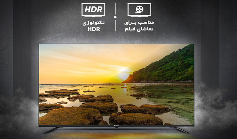 تلویزیون کیو ال ای دی اسنوا مدل 55QK800UD سایز 55 اینچ