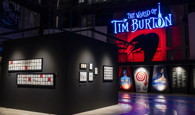 نمایشگاه آثار تیم برتون