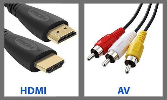 فرق کابل HDMI و AV چیست؟