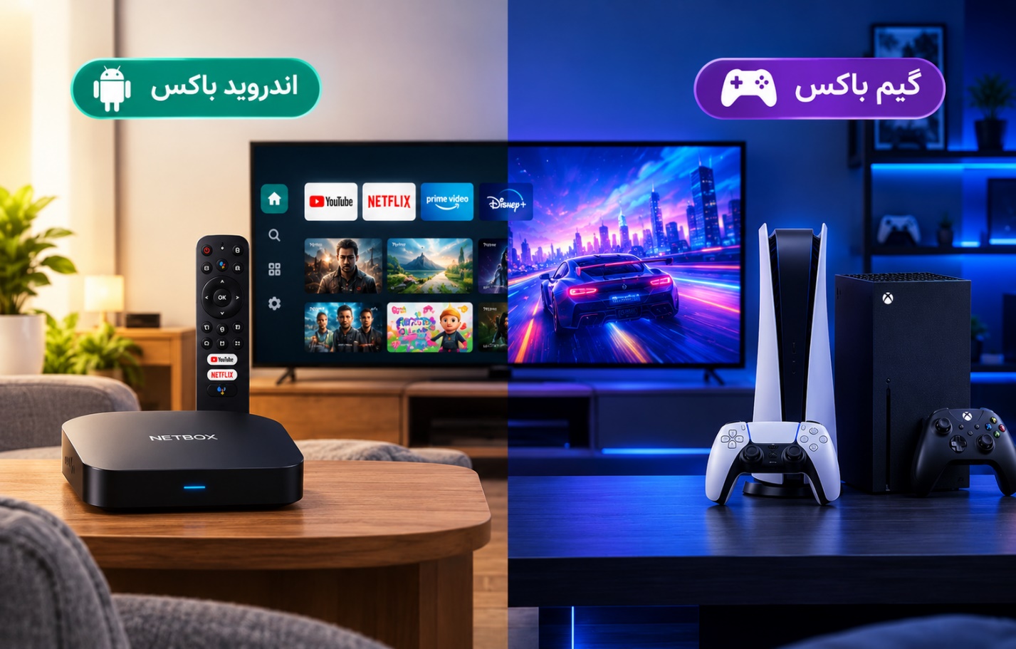تفاوت اندروید باکس و گیم باکس چیست؟