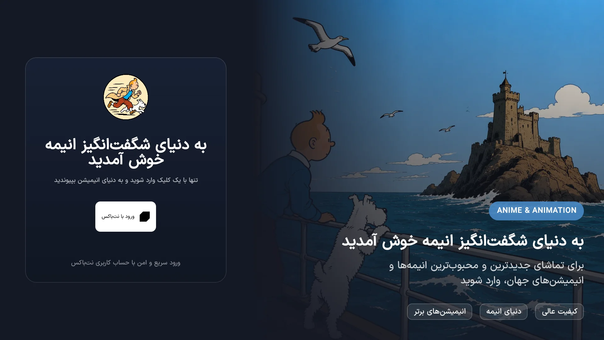 ورود به برنامه تین تین